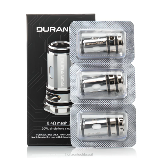 HorizonTech Durandal bobinas (pacote com 3) 0,4 ohm (pacote com 3) 844615 horizon tech vape