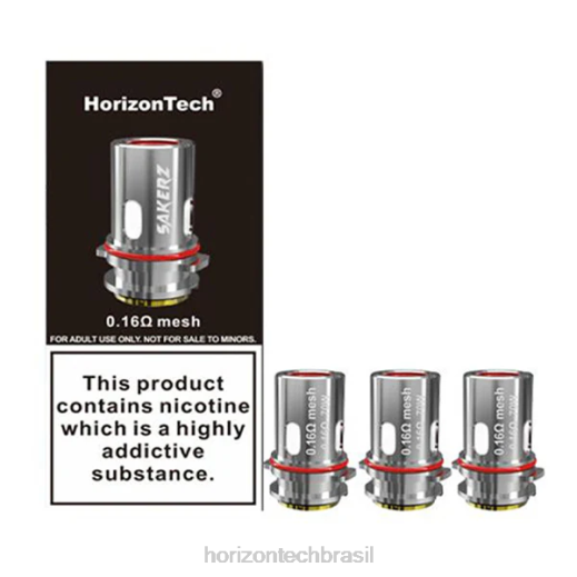 HorizonTech Sakerz bobinas (pacote com 3) malha 0,16ohm (pacote com 3) 8446158 Horizon tech coils