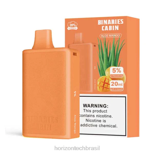 HorizonTech Binaries Cabin descartável 20ml aloe manga 844675 horizon tech vape