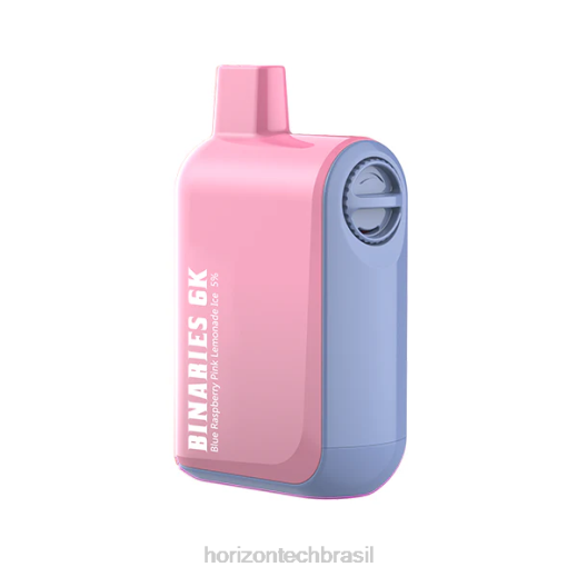 HorizonTech Binaries Cabin descartável 15ml gelo de limonada rosa framboesa azul 844632 HorizonTech brasília