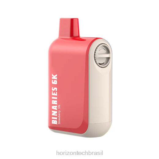 HorizonTech Binaries Cabin descartável 15ml morango 844625 horizon tech vape