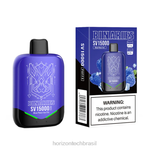 HorizonTech Binaries Cabin SV descartável gelo azul 844687 Horizon tech vape coils